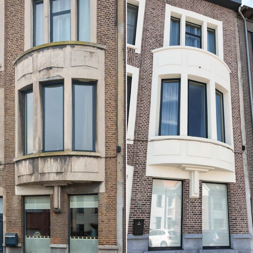 Ten Eekhovelei complete gevelrenovatie 2