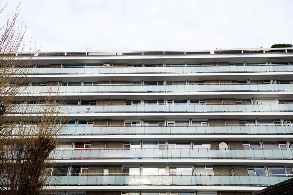 Industrieel reinigen gevels