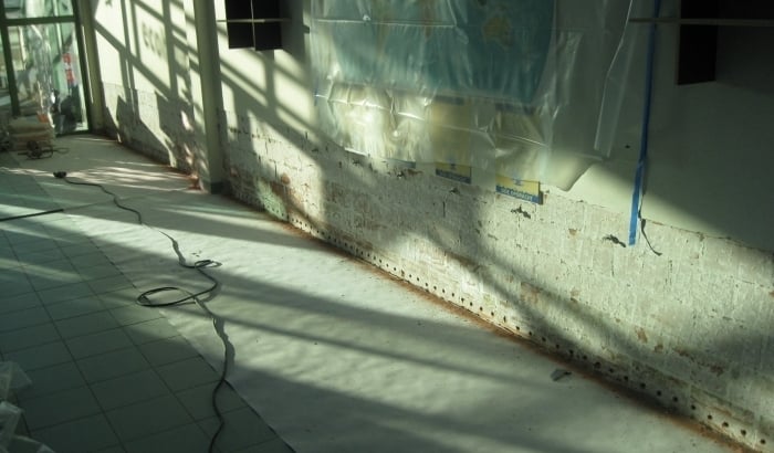 Opstijgend vocht oplossen