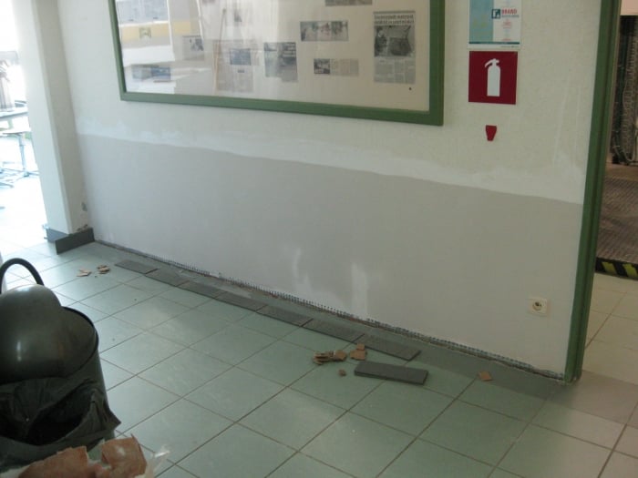 Opstijgend vocht oplossen