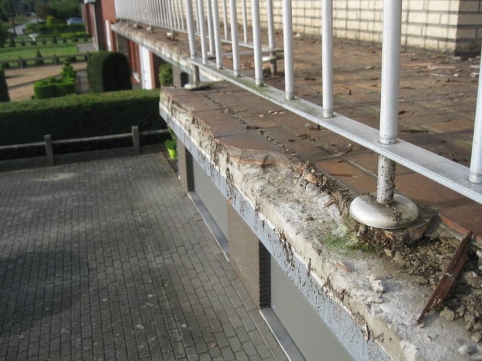 Balkonrenovatie herstellen beton bodima