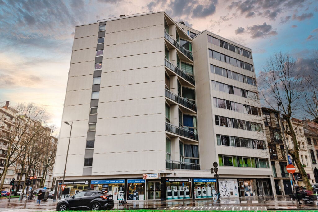 gevelrenovatie appartementsgebouw